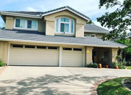 Concrete Tile Roof With Solar