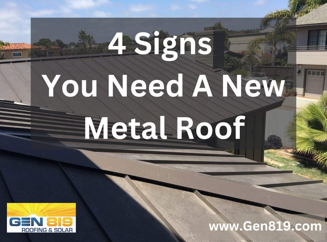 Signs You Need A Metal Roof Replacement