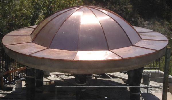 dome made of copper