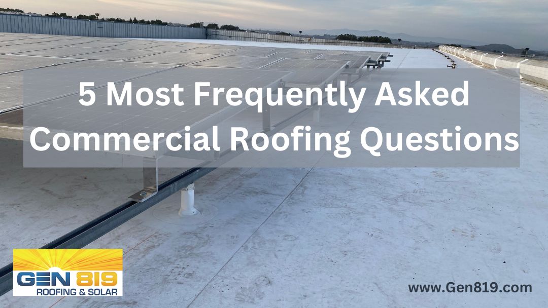Frequently Asked Commercial Roofing Questions