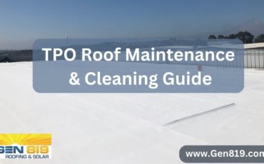 TPO Roof Maintenance And Cleaning