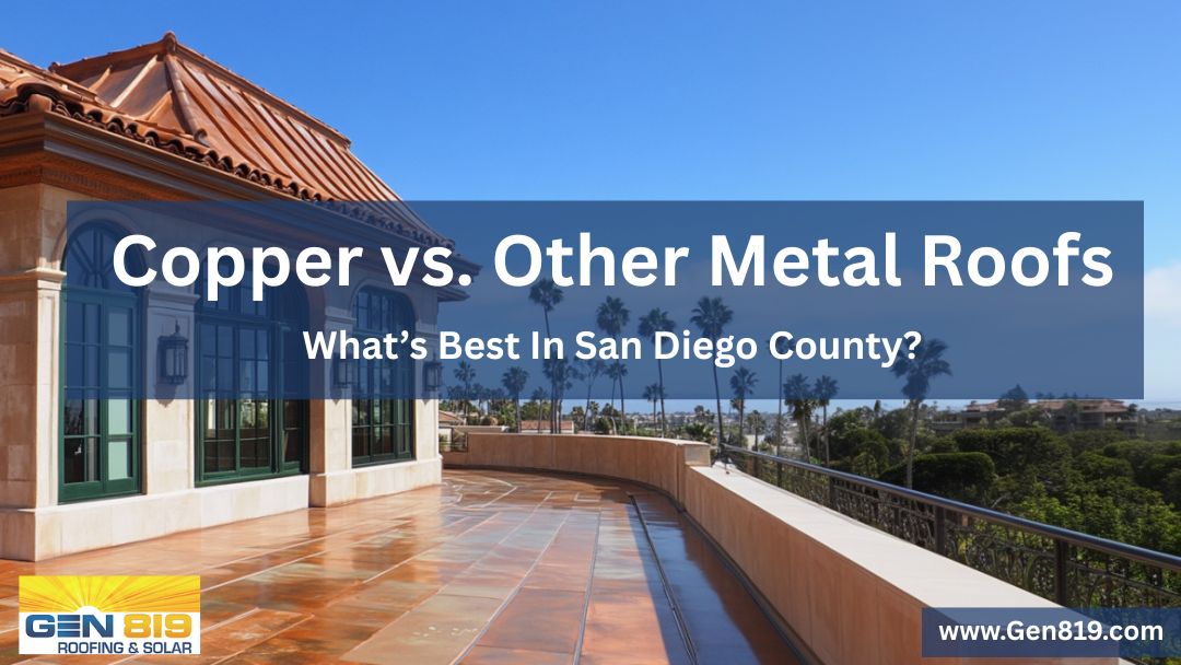 Copper vs. Other Metal Roofs Comparison
